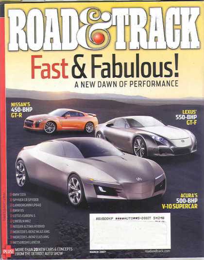 Road & Track - March 2007