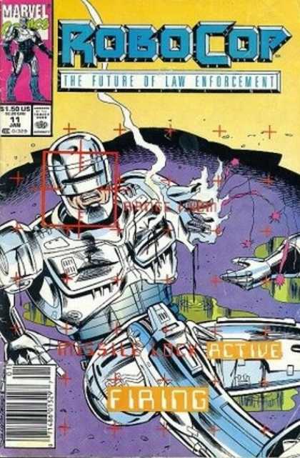 Robocop 11 - Broken - Law Enforcement - Marvel - Active Firing - Missle