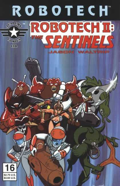 Robotech 16 - Robot - The Sentinels - Academy - Comics - Jason Waltrip