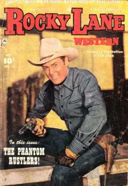 Rocky Lane Western 17 - Western - Cowboy - Gun - Holster - Cowboy Hat