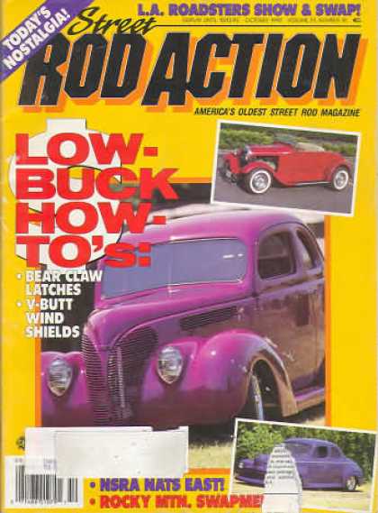 Rod Action - October 1992