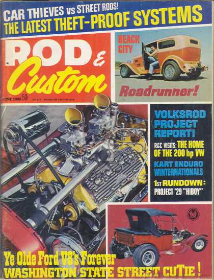 Rod & Custom - June 1968