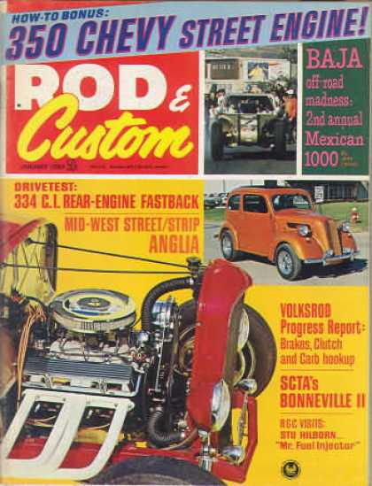 Rod & Custom - January 1969