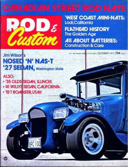 Rod & Custom - October 1973