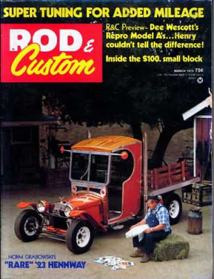 Rod & Custom - March 1974