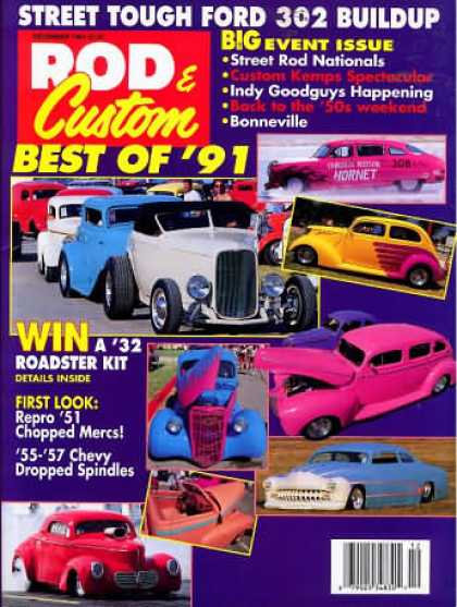 Rod & Custom - December 1991