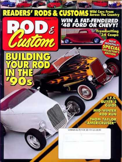 Rod & Custom - August 1993