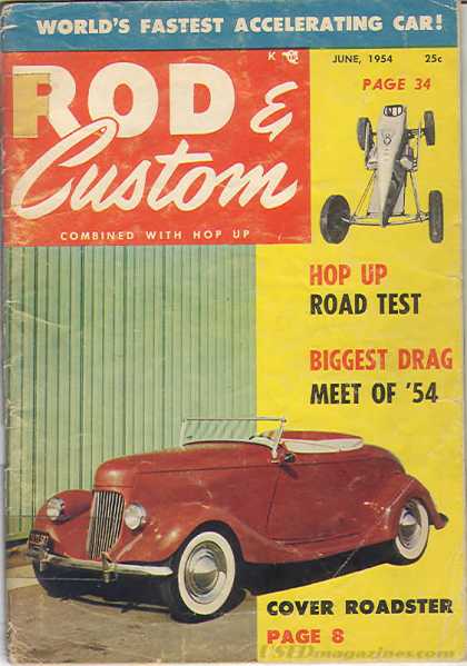 Rod & Custom - June 1954