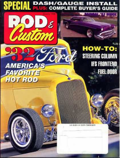 Rod & Custom - January 1998