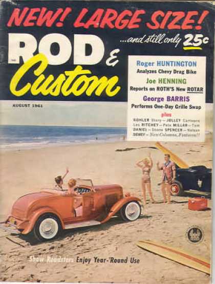 Rod & Custom - August 1961