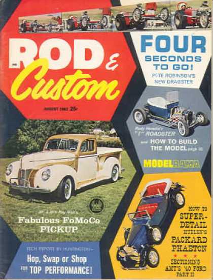 Rod & Custom - August 1962