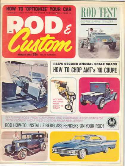 Rod & Custom - August 1963