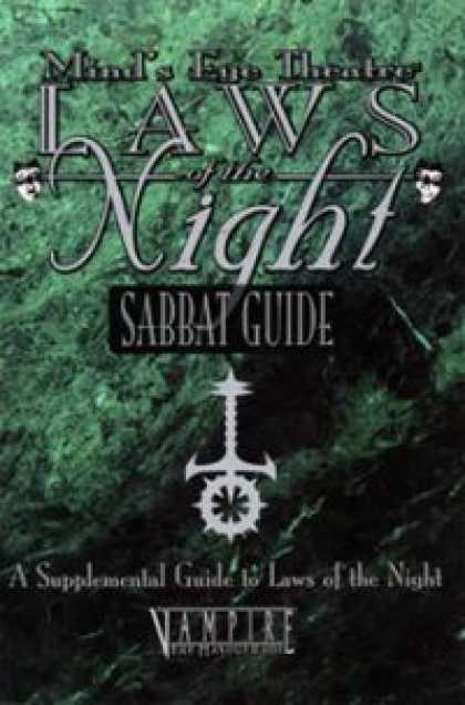 Role Playing Games - Laws of the Night: Sabbat Guide