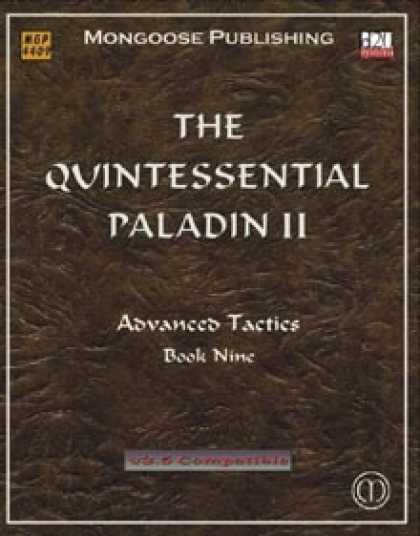 Role Playing Games - The Quintessential Paladin II