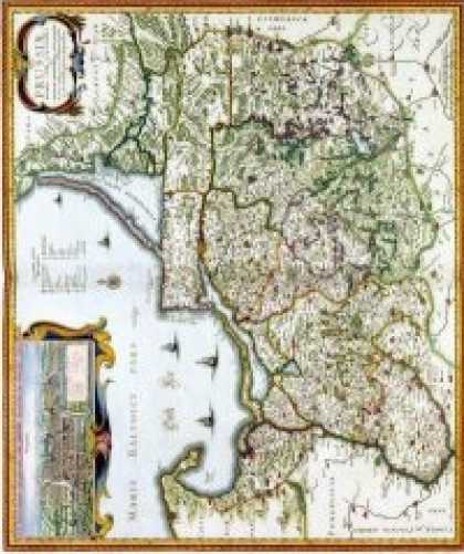 Role Playing Games - Antique Maps IIX - Prussia in the 1600's
