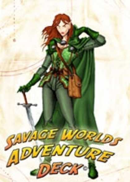 Role Playing Games - Savage Worlds Adventure Deck