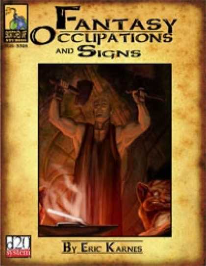 Role Playing Games - Fantasy Occupations & Signs