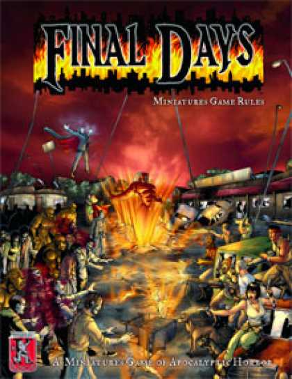 Role Playing Games - Final Days miniatures game rulebook
