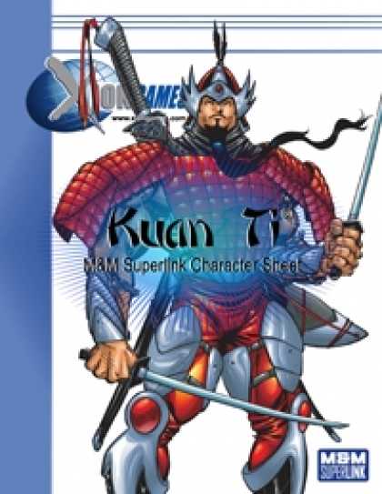 Role Playing Games - Kuan Ti? Character Sheet (M&M Superlink)