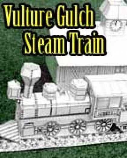 Role Playing Games - Vulture Gulch Express Steam Train construction set (B&W)