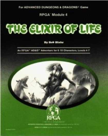 Role Playing Games - RPGA4 - The Elixir of Life