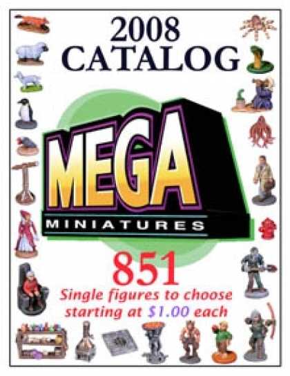 Role Playing Games - Mega Miniatures 2008 CATALOG