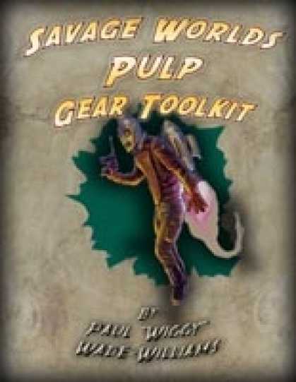 Role Playing Games - Savage Worlds Pulp Gear Toolkit