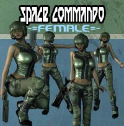 Role Playing Games - ERG007: Space Commando Female