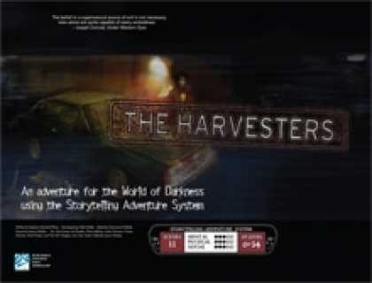 Role Playing Games - The Harvesters (World of Darkness)
