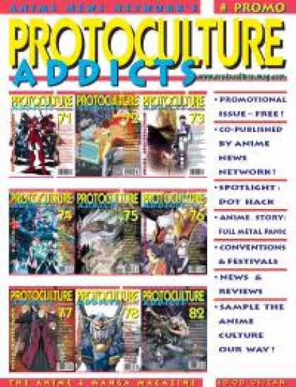 Role Playing Games - Protoculture Addicts Promotional Issue