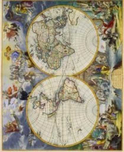 Role Playing Games - Antique Maps I - The World of the 1600's