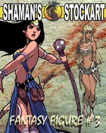Role Playing Games - Shaman's Stockart Fantasy Figures 3
