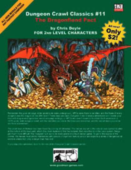 Role Playing Games - Dungeon Crawl Classics #11: The Dragonfiend Pact