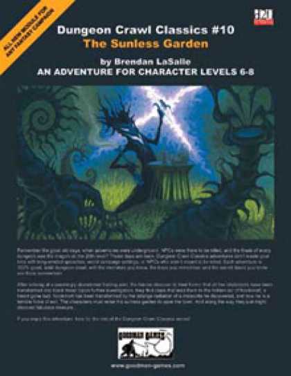 Role Playing Games - Dungeon Crawl Classics #10: The Sunless Garden