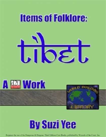 Role Playing Games - World Building Library: Items of Folklore: Tibet