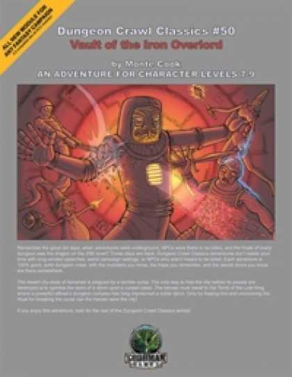Role Playing Games - Dungeon Crawl Classics #50: Vault of the Iron Overlord