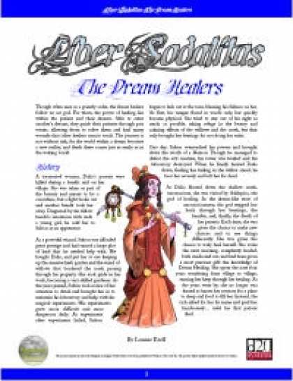 Role Playing Games - Liber Sodalitas: The Dream Healers
