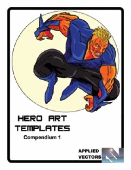 Role Playing Games - Hero Art Templates Compendium 1