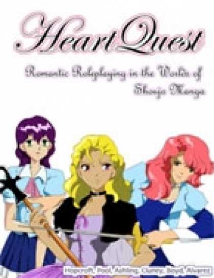 Role Playing Games - HeartQuest: Romantic Roleplaying in the Worlds of Shoujo Manga