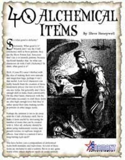 Role Playing Games - 40 Alchemical Items