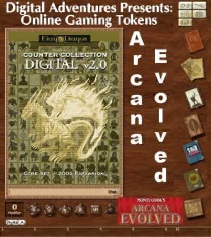 Role Playing Games - Online Gaming Tokens Pack #2: Arcana Evolved