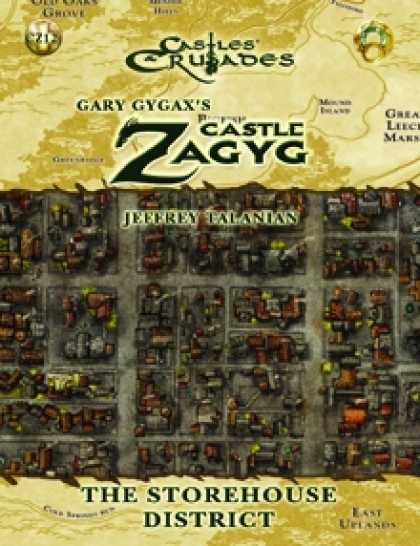 Role Playing Games - Castle Zagyg Yggsburgh Expansion StoreHouse District
