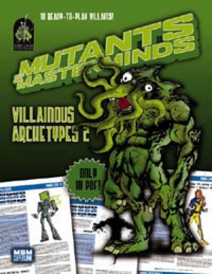 Role Playing Games - Mutants & Masterminds Villainous Archetypes 2