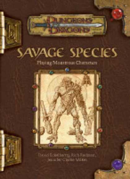 Role Playing Games - Savage Species