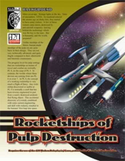 Role Playing Games - Rocketships of Pulp Destruction