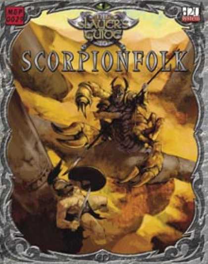 Role Playing Games - Slayer's Guide to Scorpionfolk