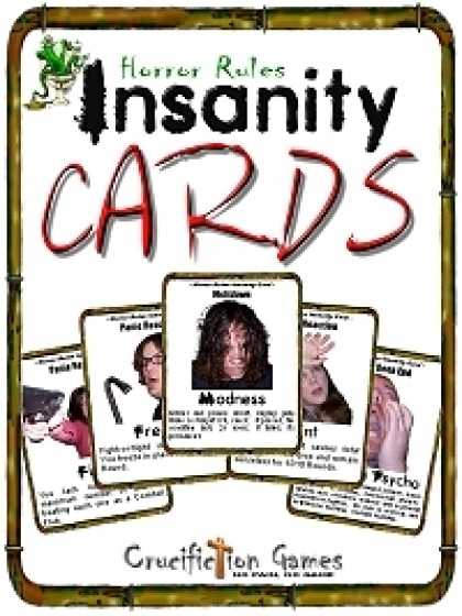 Role Playing Games - Insanity Cards