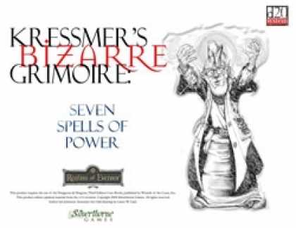 Role Playing Games - Kressmer's Bizarre Grimoire: Seven Spells of Power