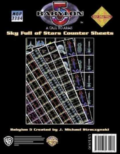 Role Playing Games - Babylon 5: Sky Full of Stars Counter Sheets