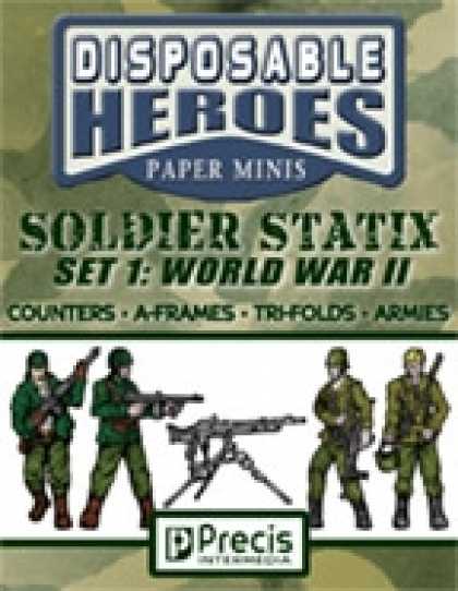 Role Playing Games - Disposable Heroes Soldier Statix 1: WWII